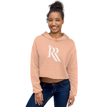 Load image into Gallery viewer, Royalty &amp; Respect Crop Hoodie

